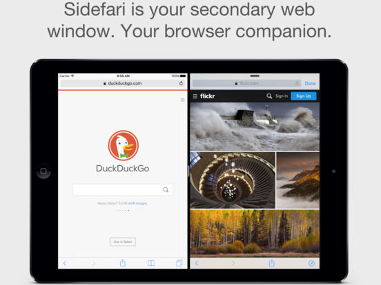 Sidefari - 让 Safari 在 iPad 上也能双开[iOS][￥6→0]丨反斗限免