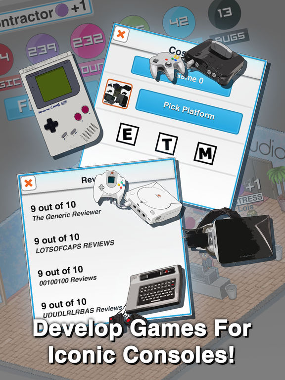 Game Studio Tycoon – Become A Game Developer! на iPad
