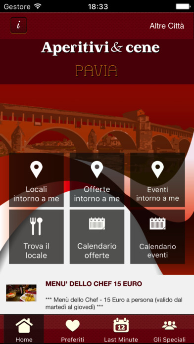 aperitivi & cene Pavia screenshot 4