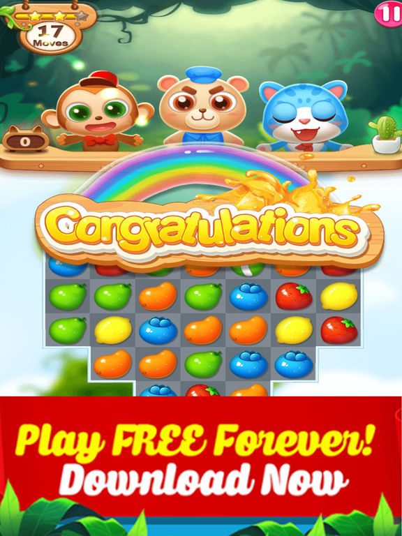App Shopper Sweet Fruit Candy Match 3 (Games)