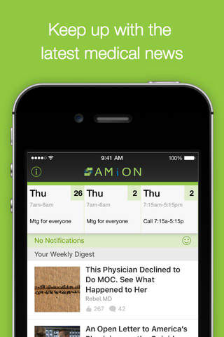 Amion - Clinician Scheduling screenshot 2
