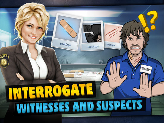 Screenshots of Criminal Case for iPad