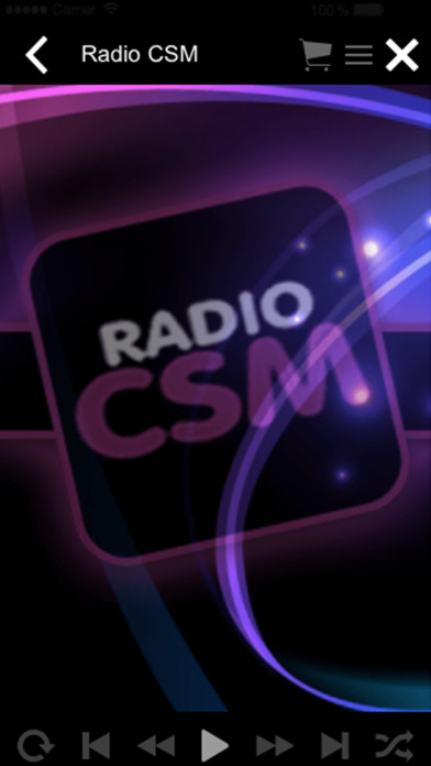 Radio CSM screenshot 2