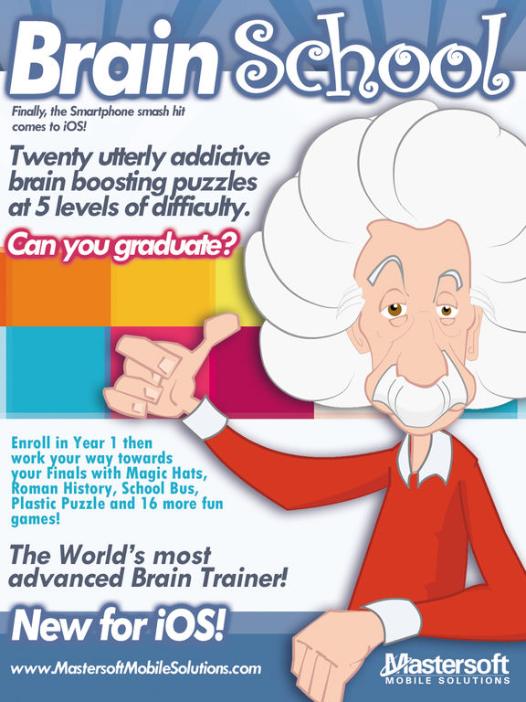 Brain School ™ Word, Puzzle & Logic Games Trainingscreeshot 1