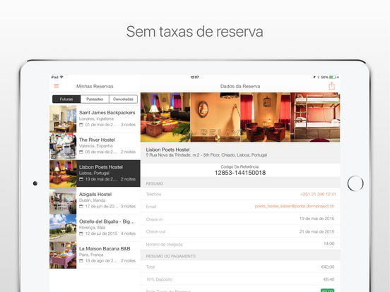 Captura de tela do iPad 5