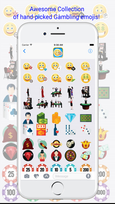 GamblingMoji - Casino Emojis Keyboard screenshot 3