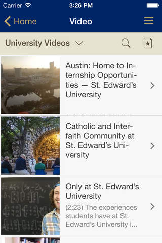 St. Edward’s University Mobile screenshot 4