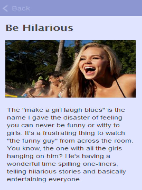 App Shopper How To Make A Girl Laugh. (Lifestyle)