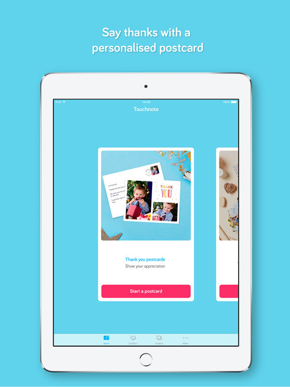 Touchnote The best postcards & greeting cards app AppRecs