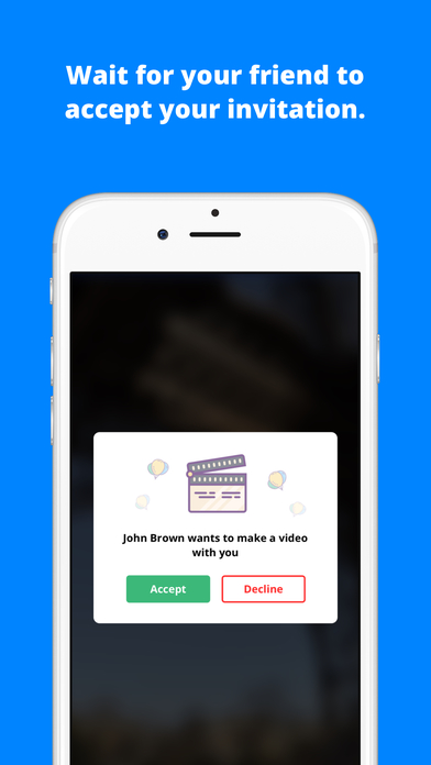 Duomov: make videos with nearby friends screenshot 3
