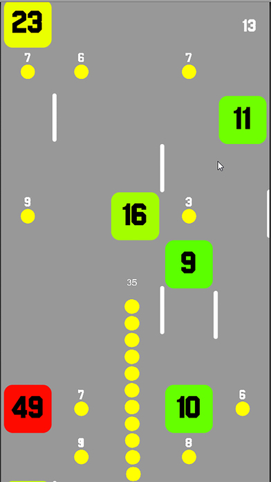 Classic Snake vs Blocks Color Ball Math screenshot 3