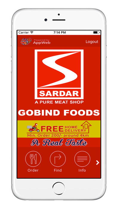 Sardar a pure meat shop-Gobind Foods screenshot 2