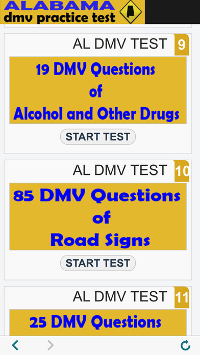 alabama dmv Practice Test screenshot 3