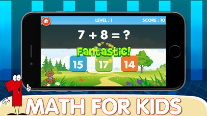 Math Game for 1st Grade - Addition and Subtraction screenshot 4