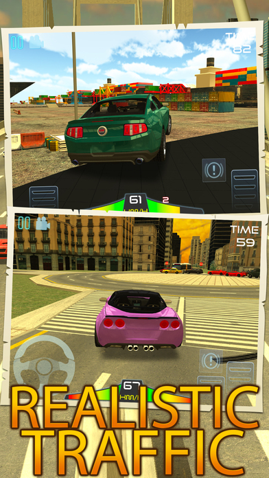 Realistic Car Simulator screenshot 3