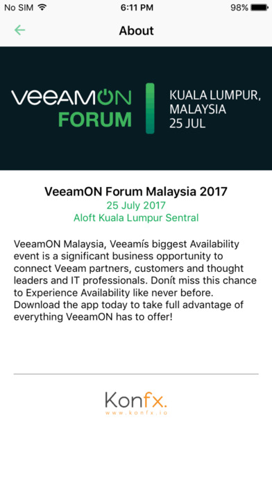 VeeamON Forum Malaysia 2017 screenshot 3