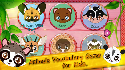 Fun Animal Vocab - Mini farm sound vocabulary screenshot 2