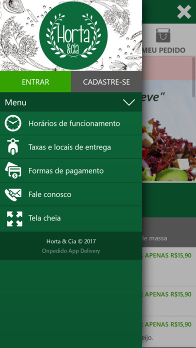 Horta Delivery screenshot 2