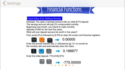 12C Calculator Financial RPN - Cash Flow Analysis screenshot 2