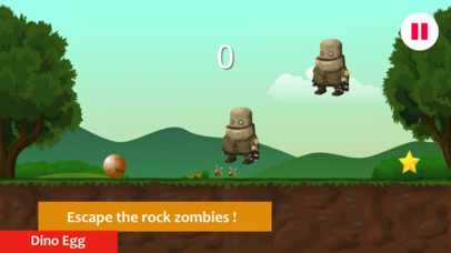 Dino Egg vs Rock Zombies screenshot 3