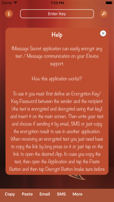 Smart Message Secure - Info Sender & Receiver screenshot 3