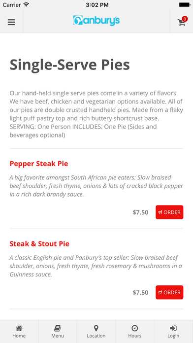 Panbury's: Takeout, Catering & Delivery screenshot 2