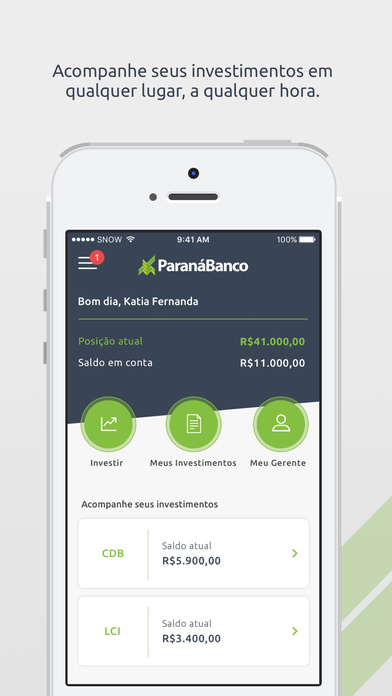 Paraná Banco - Investimentos screenshot 2