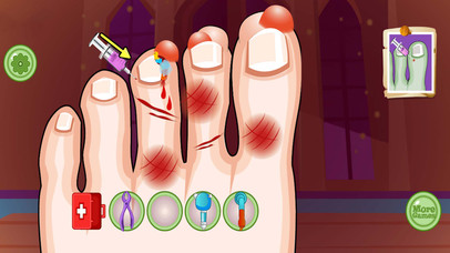 Monster Doctor Surgery - Foot Cures Games screenshot 2
