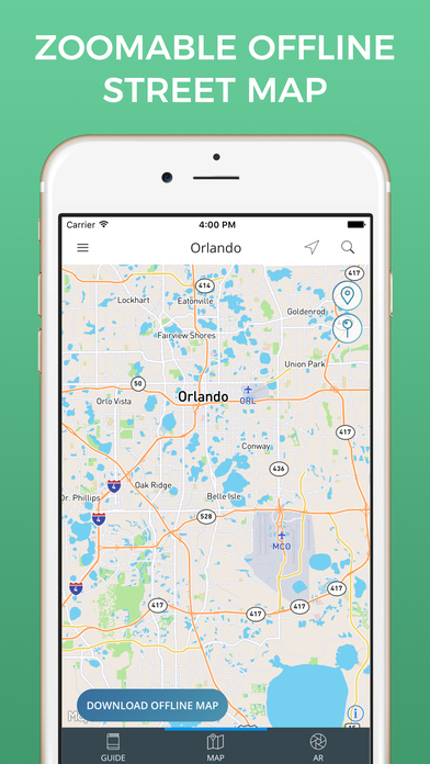 Orlando Travel Guide with Maps screenshot 3