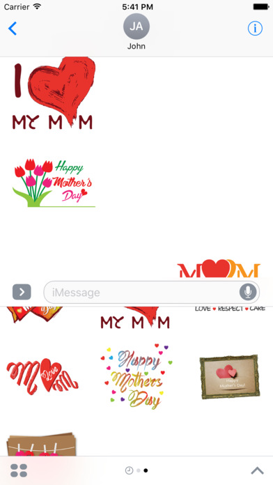 Happy Mother's Day: Emojis & Stickers screenshot 2