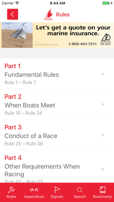 Racing Rules 2017-2020 screenshot 2