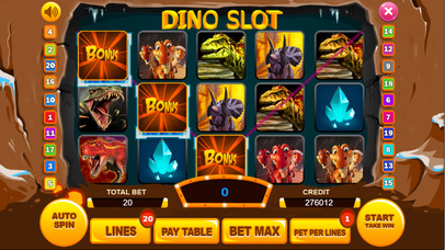 Dino House of Fun Slot Machines screenshot 2