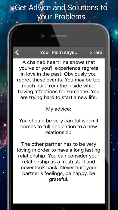 Palm Reading Chart - Hand Scan screenshot 3