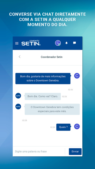 Conexão SETIN screenshot 4