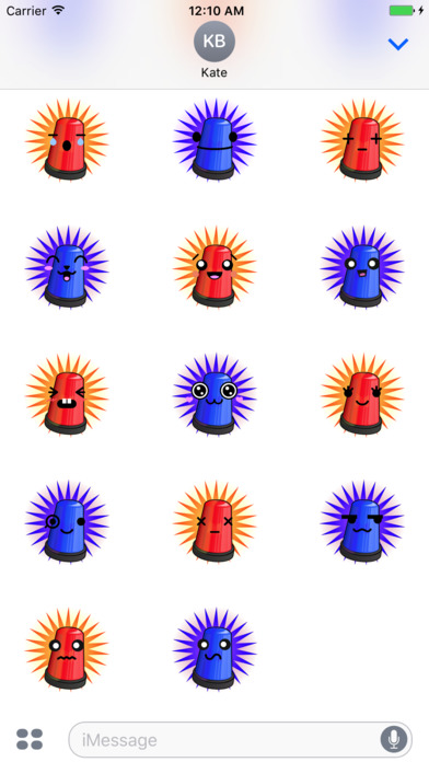 POLICEMOJI - Cop lights and Emojis screenshot 4