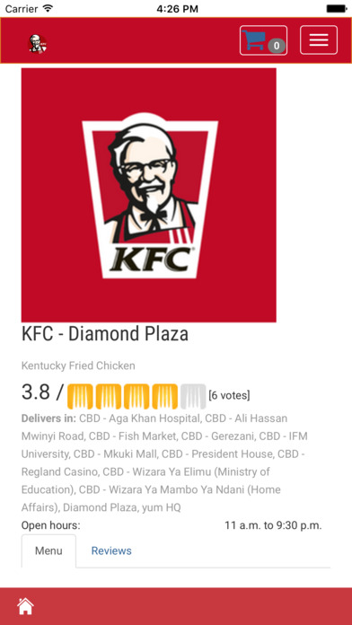 KFC Tanzania screenshot 2