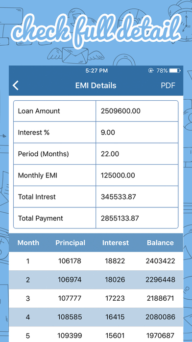 EMI Calculator: Loan Planner screenshot 2