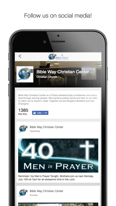 Bible Way Christian Center screenshot 3