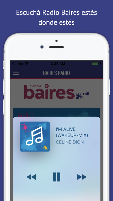Radio Baires screenshot 2