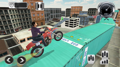 Motorbike Roof Jumping Stunts & Pro Driver Sim screenshot 4