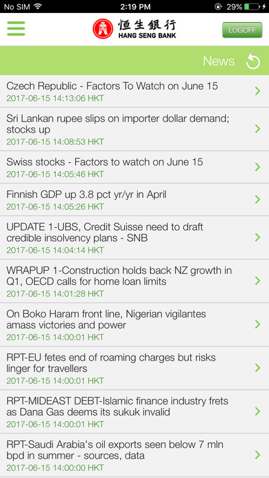 Hang Seng FX And Precious Metal Margin Trading App screenshot 3