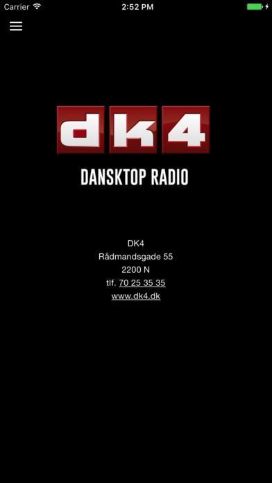 DK4 Dansktop Radio screenshot 2