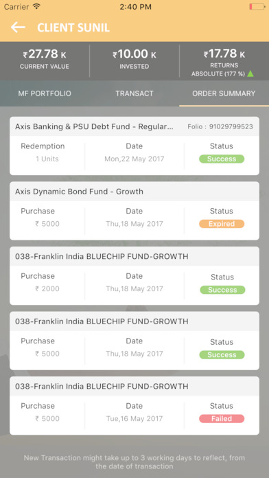 AnandRathi MutualFunds–RM screenshot 3