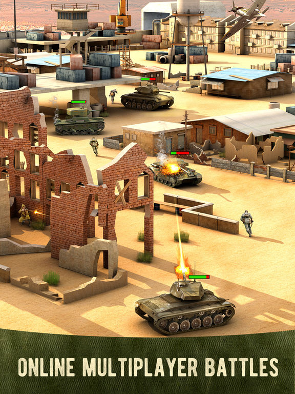 War Machines: 3D Multiplayer Tank Shooting Gamescreeshot 3