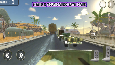 Military Truck Heavy duty - Realistic Driving screenshot 2