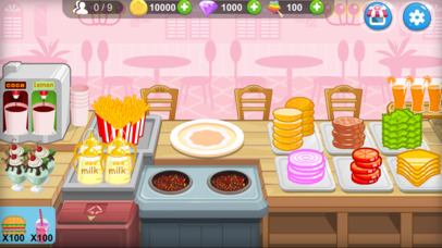 Cooking Food Maker burger games for Girls screenshot 4