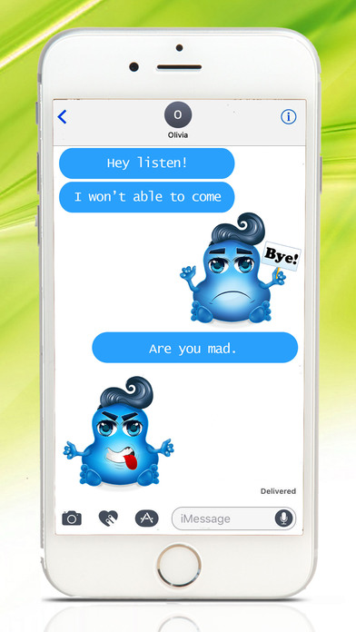 Love Demons Emoji Stickers for iMessage screenshot 3