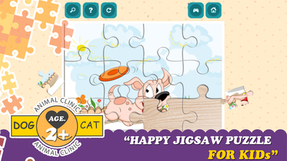 Cats And Dogs Cartoon Jigsaw Puzzle Games screenshot 3