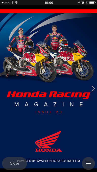 Honda Racing Magazine screenshot 2