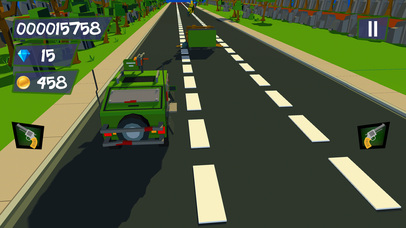Zombie Car Derby Ride & Survival screenshot 3